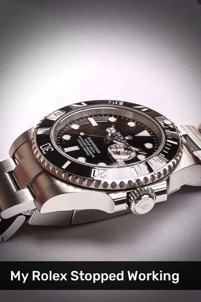 letting down power rolex watch|rolex watches stop working.